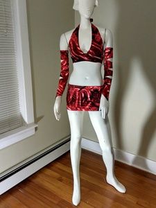 NWT clubwear mini skirt set by Caliente